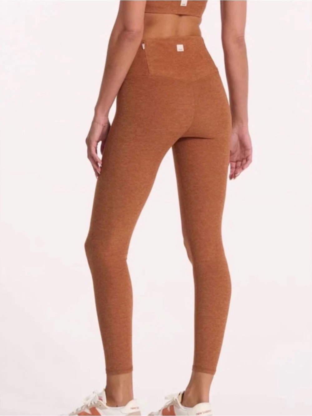 Vuori High-Waist Seamless Leggings - Rust